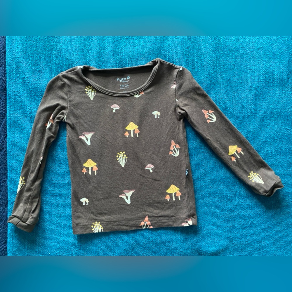 Kyte Baby - Long Sleeve Pajamas in Fungi - 18-24 m